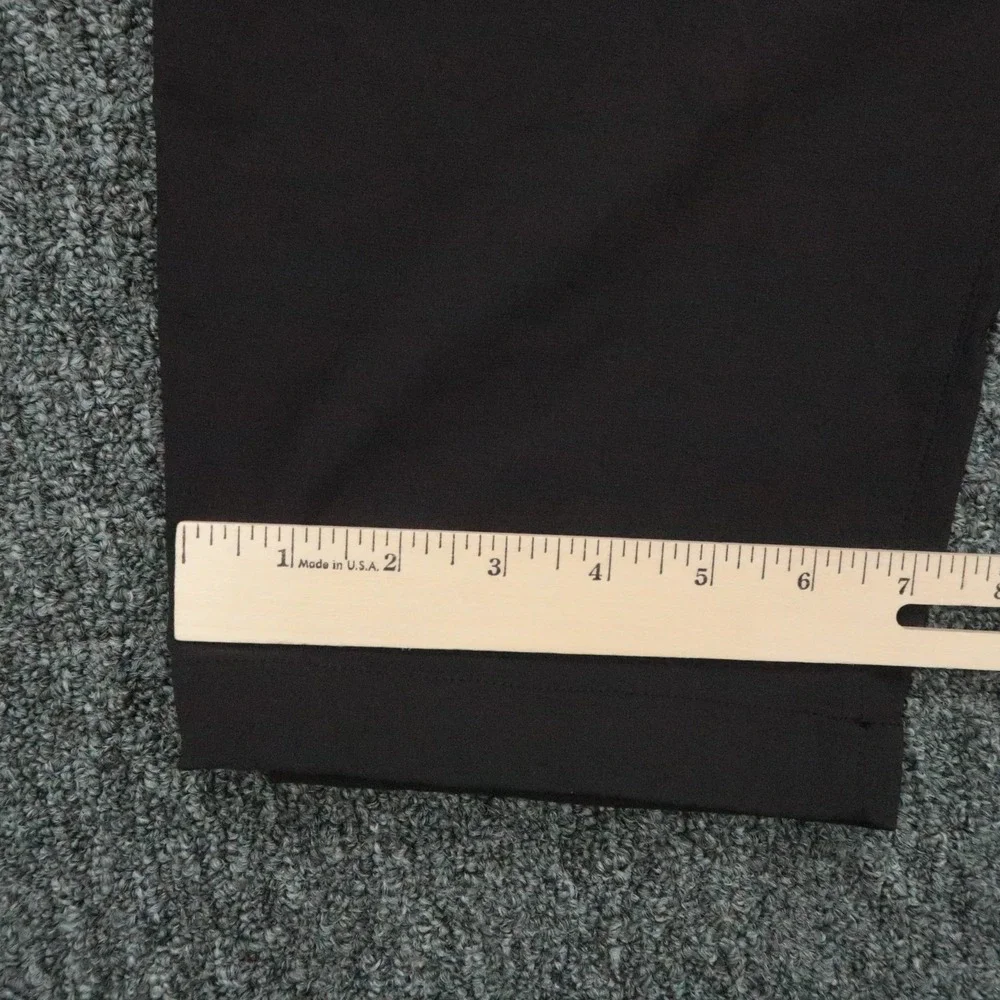 lululemon Pants Mens 38x31 Black Commission Golf Straight Zip Pocket